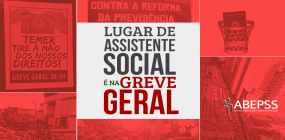 Lugar de assistente social é na greve geral