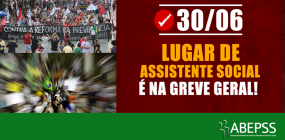 Nota de apoio à Greve Geral de 30 de junho