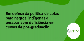 NOTA DA ABEPSS PELA REVOGAÇÃO DA PORTARIA Nº 545/2020