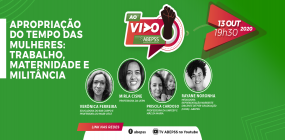 Décima live do ABEPSS AO VIVO discutirá apropriação do tempo das mulheres