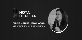 Nota de pesar pela morte da professora Dirce Harue Ueno Koga