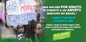 É preciso fazer o debate sobre o aborto seguro em defesa das vidas das mulheres