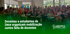 Docentes e estudantes da Uece organizam mobilização contra falta de docentes